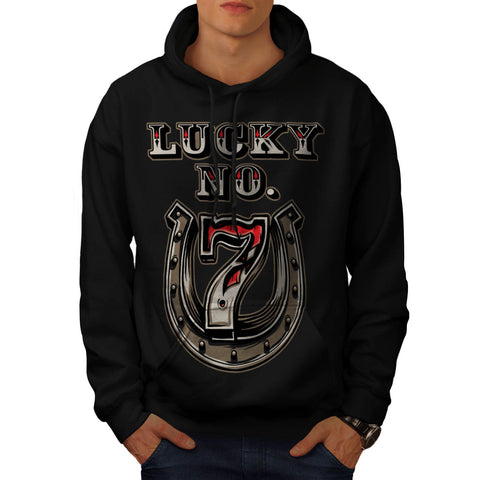 Lucky Number Seven Mens Hoodie