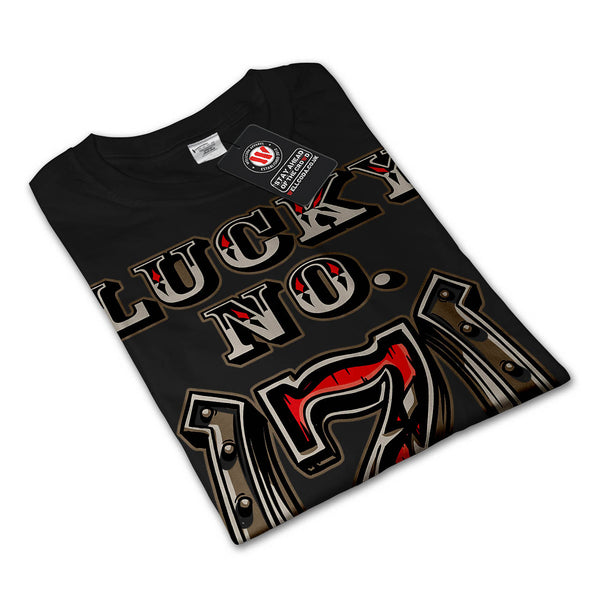 Lucky Number Seven Mens Long Sleeve T-Shirt