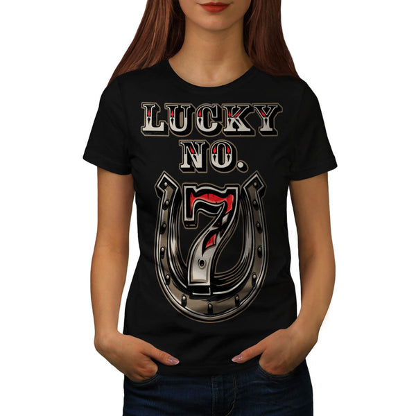 Lucky Number Seven Womens T-Shirt
