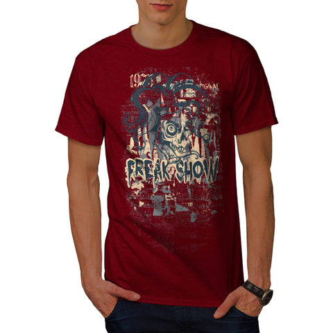Freak Show Clown USA Mens T-Shirt