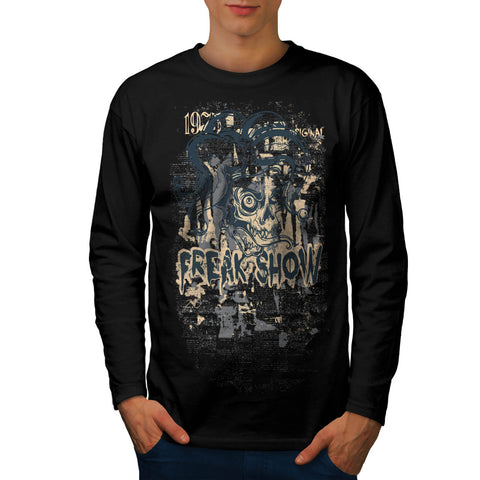 Freak Show Clown USA Mens Long Sleeve T-Shirt