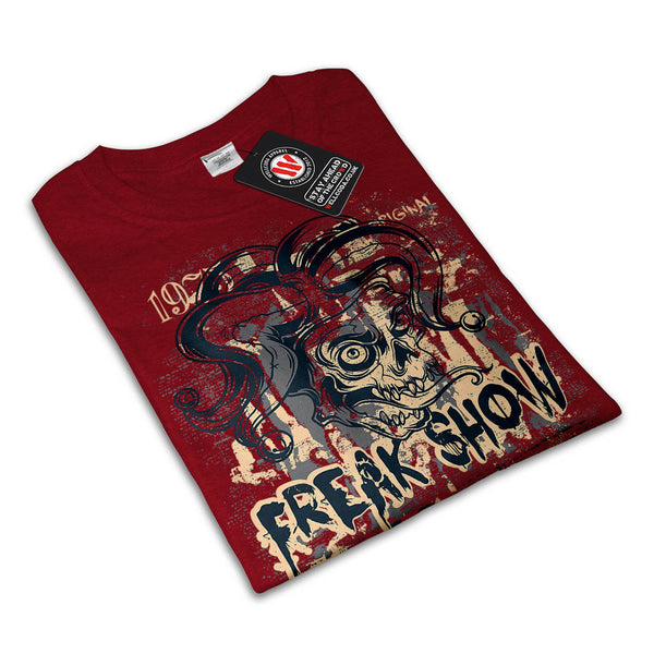 Freak Show Clown USA Womens T-Shirt