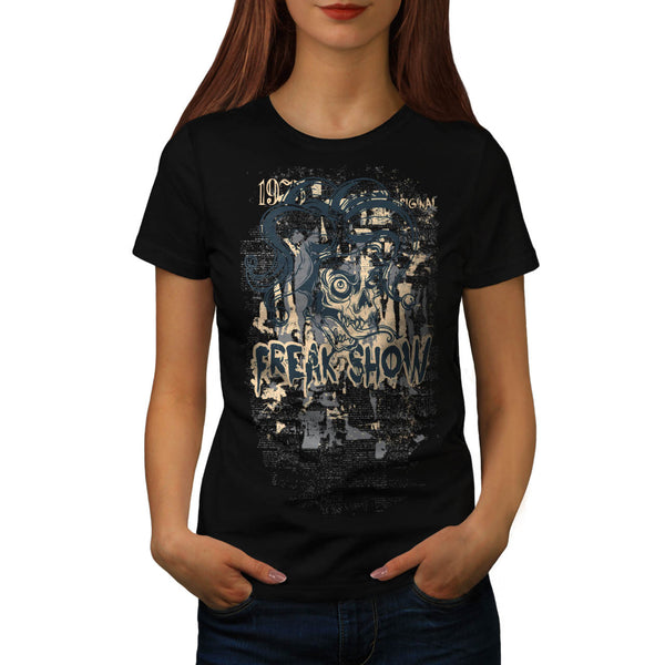 Freak Show Clown USA Womens T-Shirt