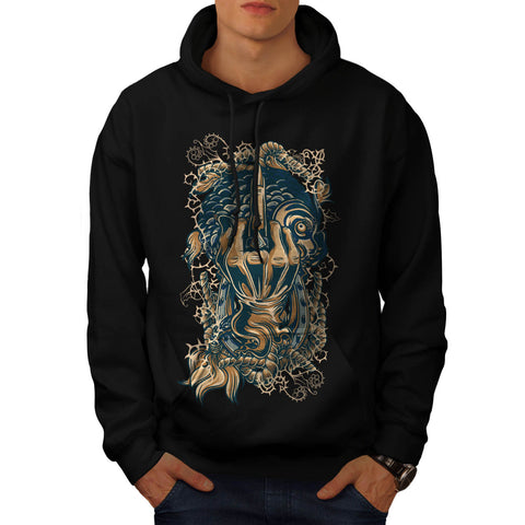 Middle Finger Insult Mens Hoodie