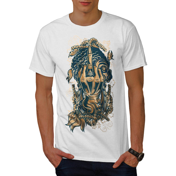 Middle Finger Insult Mens T-Shirt