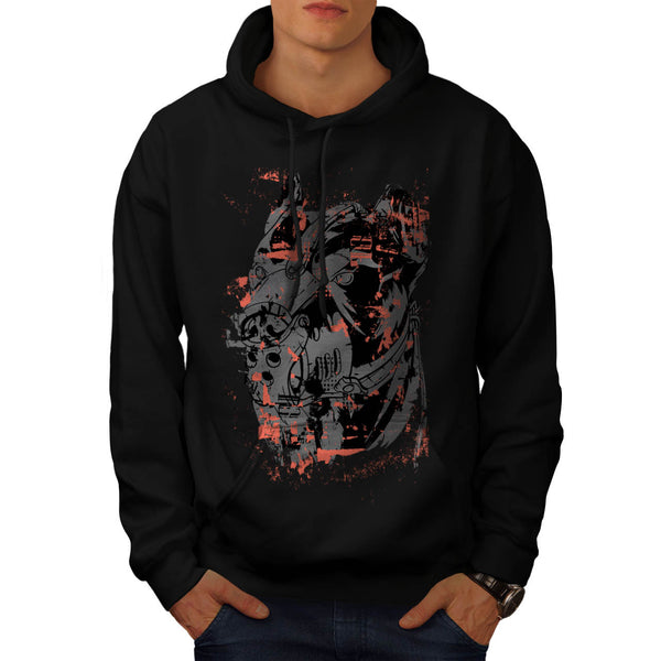 Crazy Scope Metal Mens Hoodie