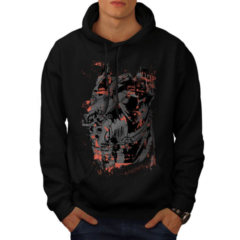 Crazy Scope Metal Mens Hoodie