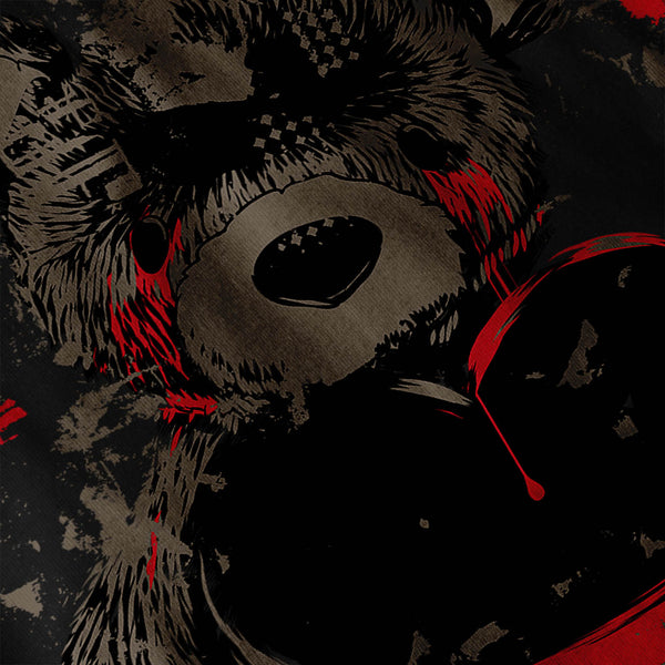 Teddy Bear Love Hurt Mens Hoodie