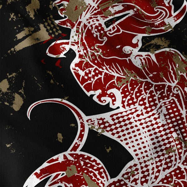Dragon Asian Print Mens T-Shirt