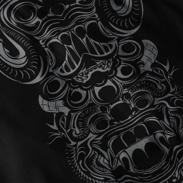 Asian Statue Heads Mens Hoodie