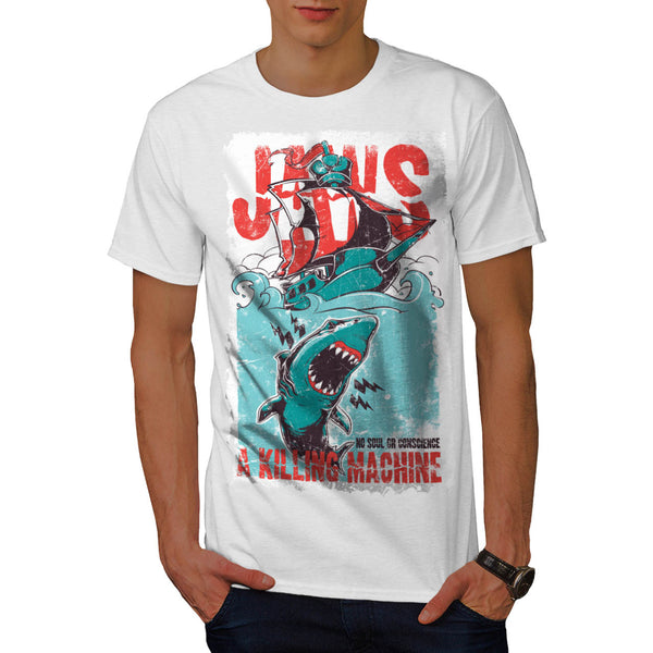 Jaws Killing Machine Mens T-Shirt
