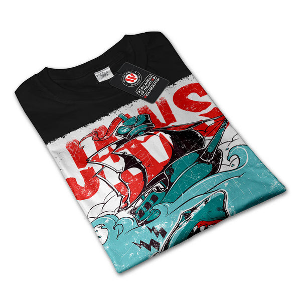 Jaws Killing Machine Mens Long Sleeve T-Shirt