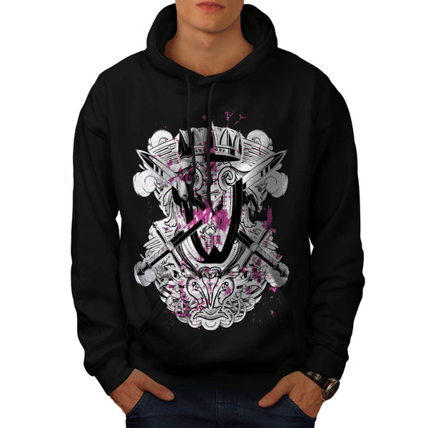 Royal Throne Kingdom Mens Hoodie