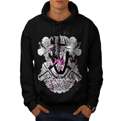 Royal Throne Kingdom Mens Hoodie