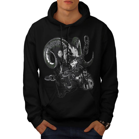 Unlock The Curse Cow Mens Hoodie