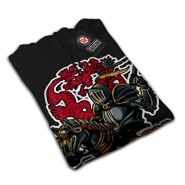 Dragon Knight Slayer Mens Hoodie