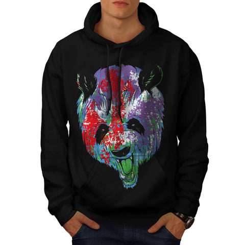 DJ Panda Bear China Mens Hoodie