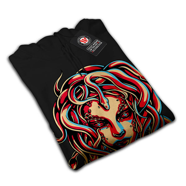 Medusa Queen Snake Mens Hoodie