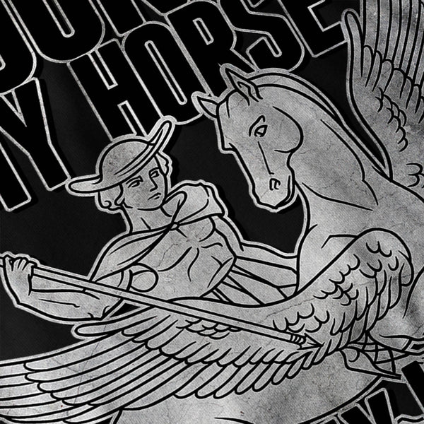 Look At My Horse Mens Hoodie