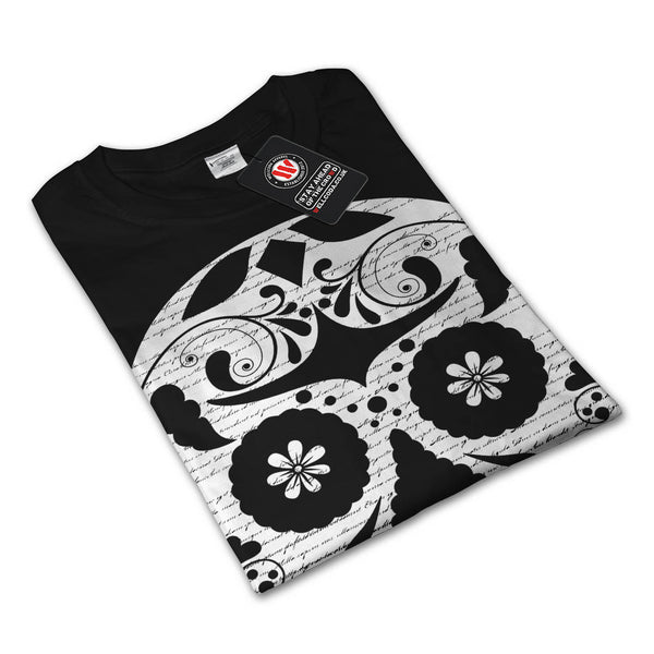 Amazing Aztec Skull Mens Long Sleeve T-Shirt