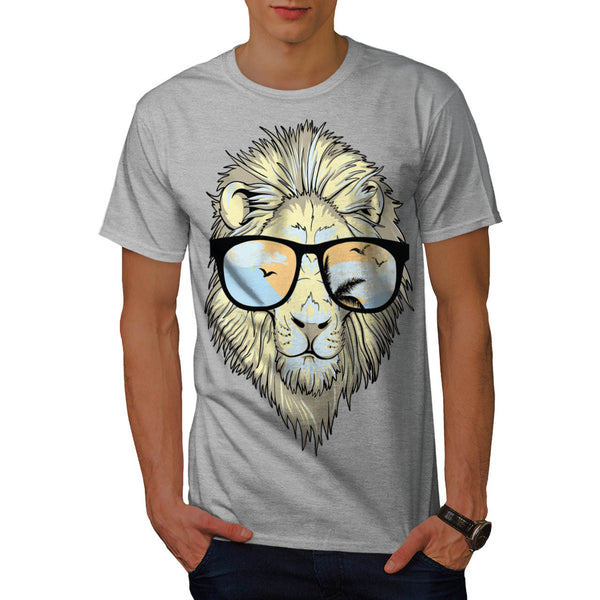 Jungle Lion Paradise Mens T-Shirt