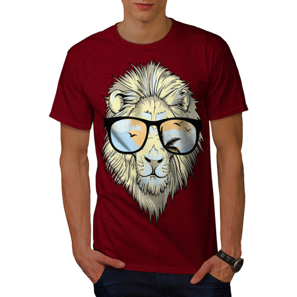 Jungle Lion Paradise Mens T-Shirt