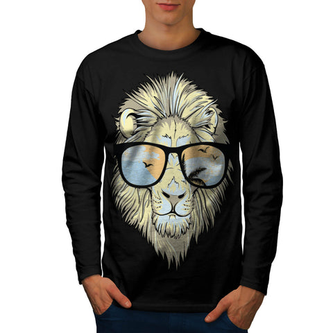 Jungle Lion Paradise Mens Long Sleeve T-Shirt