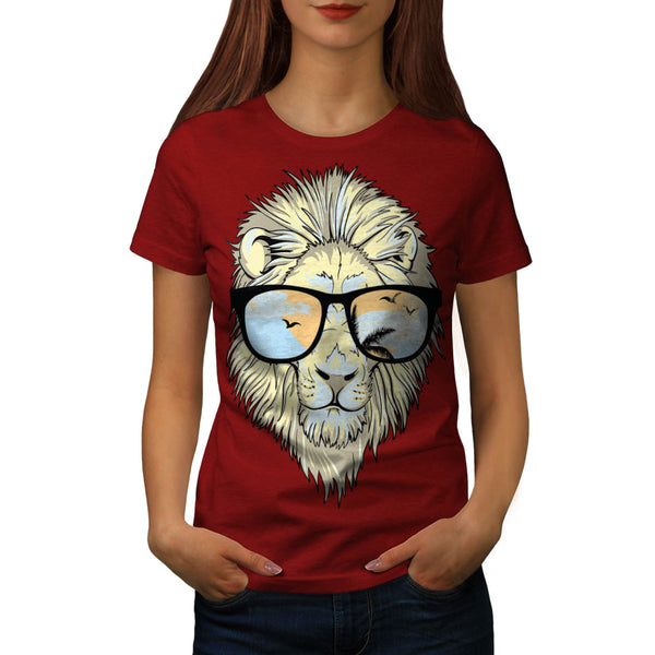Jungle Lion Paradise Womens T-Shirt