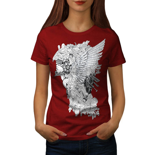 Medieval Woman Dress Womens T-Shirt