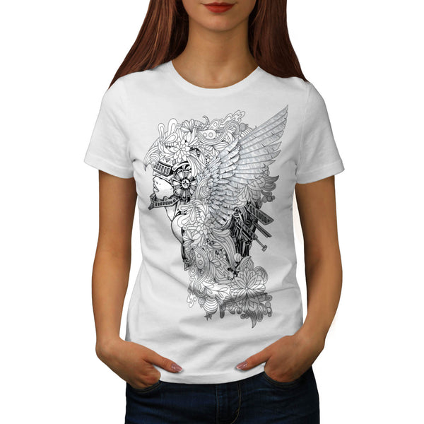 Medieval Woman Dress Womens T-Shirt