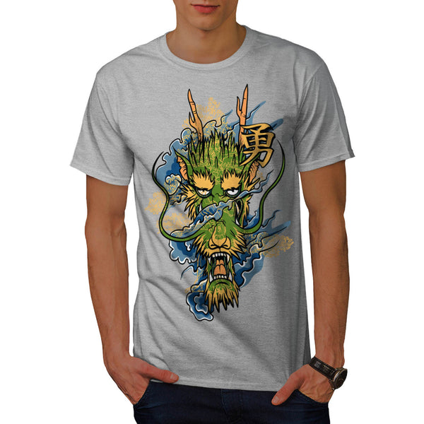 Japanese Samurai Sun Mens T-Shirt