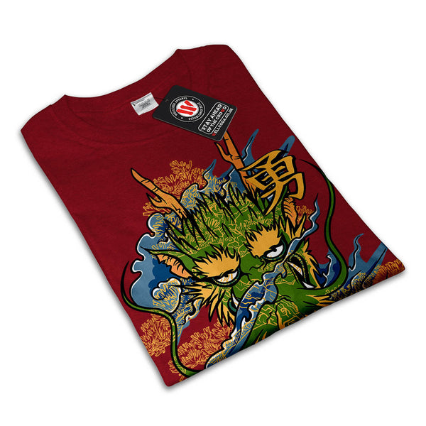 Japanese Samurai Sun Womens T-Shirt
