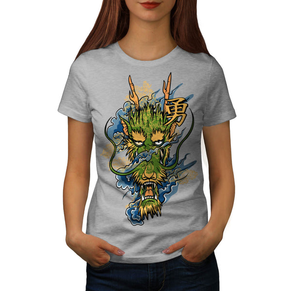 Japanese Samurai Sun Womens T-Shirt