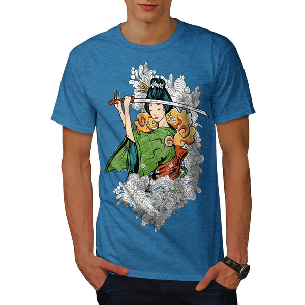 Geisha Japan Lady Mens T-Shirt