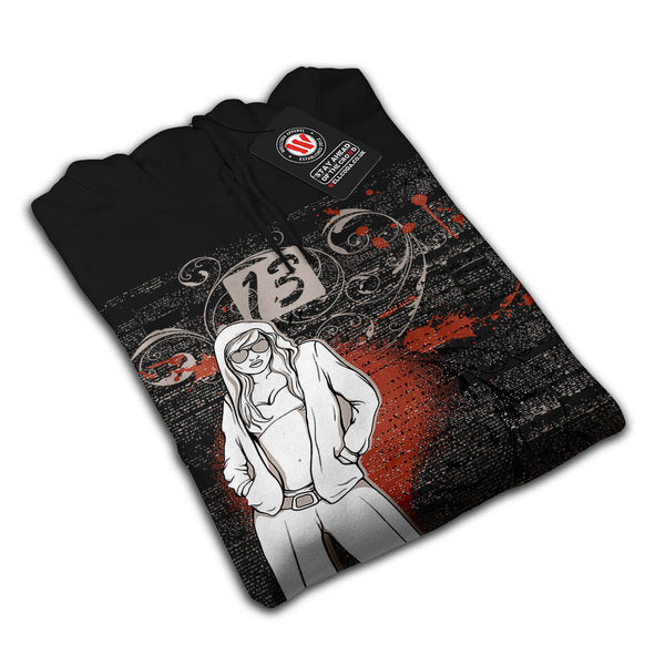 Unlucky 13 Swag Girl Mens Hoodie