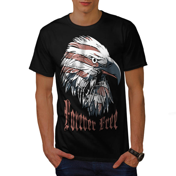 Forever Free Eagle Mens T-Shirt