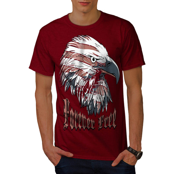 Forever Free Eagle Mens T-Shirt