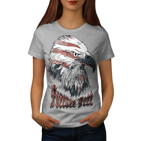 Forever Free Eagle Womens T-Shirt