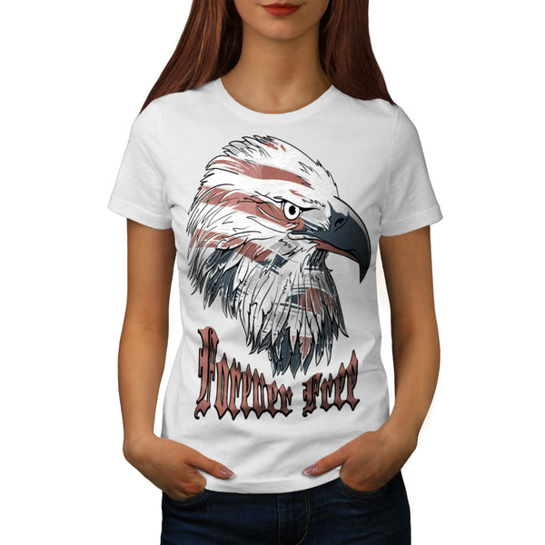 Forever Free Eagle Womens T-Shirt