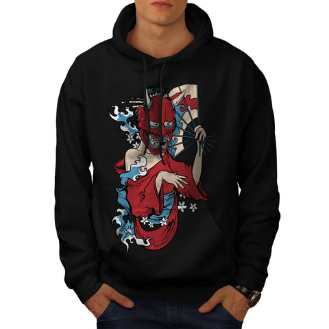 Asian Parade Mask Mens Hoodie