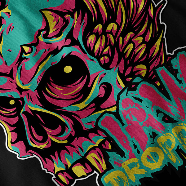 Jaw Dropping Zombie Mens Hoodie