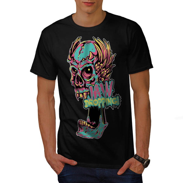 Jaw Dropping Zombie Mens T-Shirt