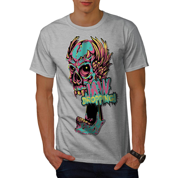 Jaw Dropping Zombie Mens T-Shirt