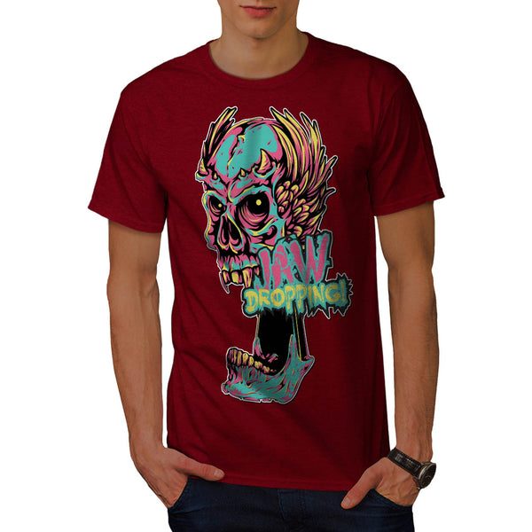 Jaw Dropping Zombie Mens T-Shirt