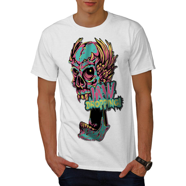 Jaw Dropping Zombie Mens T-Shirt