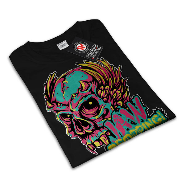 Jaw Dropping Zombie Womens T-Shirt