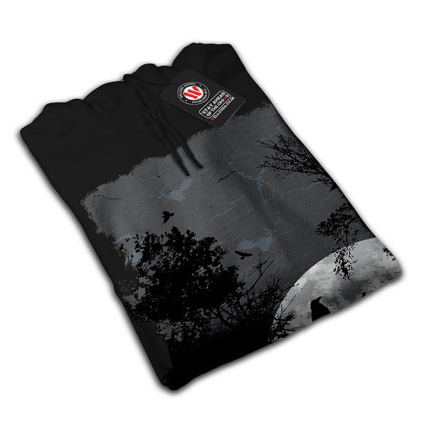 Moon Light Madness Mens Hoodie