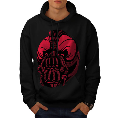 Evil Bane Mask Comic Mens Hoodie