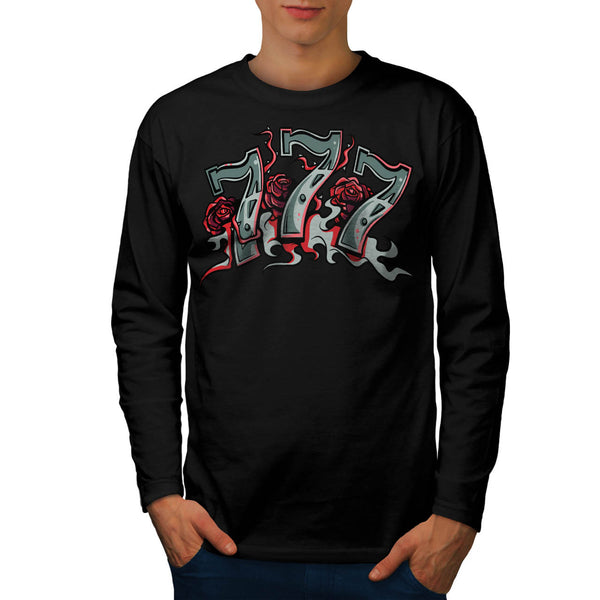 Triple 7 Lucky Day Mens Long Sleeve T-Shirt