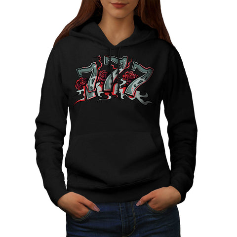 Triple 7 Lucky Day Womens Hoodie